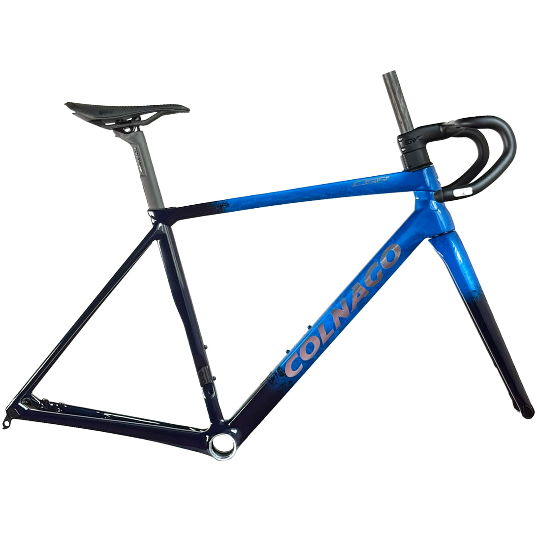 Colnago C68 Road Frameset, Blue/Black, Size 48.5