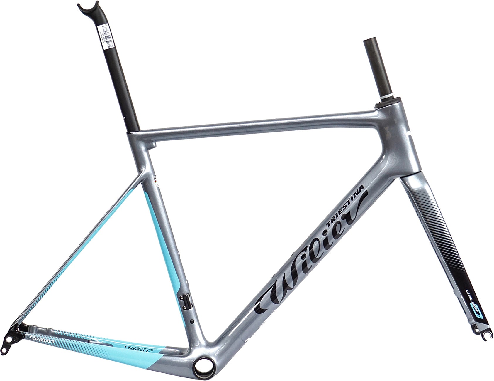 Wilier 0 SL Frameset Large Light Blue Grey Metier.cc