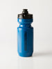  A Fingerscrossed Classic road cycling bidon bottle in Fjord Blue With black logos