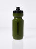  A pair of Fingerscrossed Classic road cycling bidon bottle in Moss