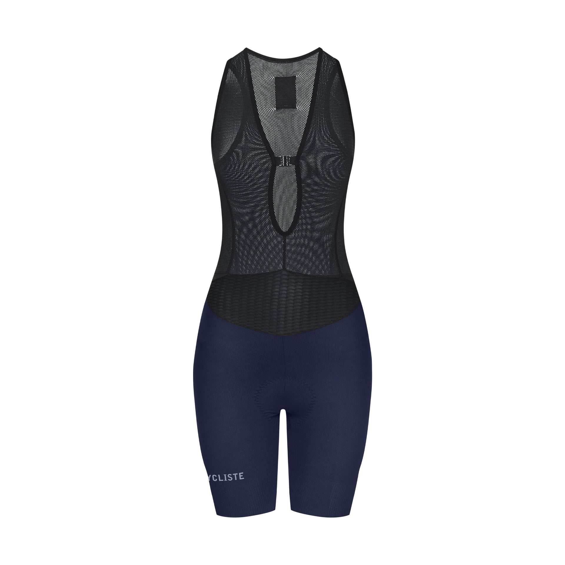 A Cafe du Cycliste Womens Mathilde Cycling Bib Shorts in Navy