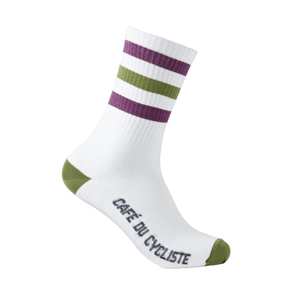 A pair of Cafe du Cycliste skate socks