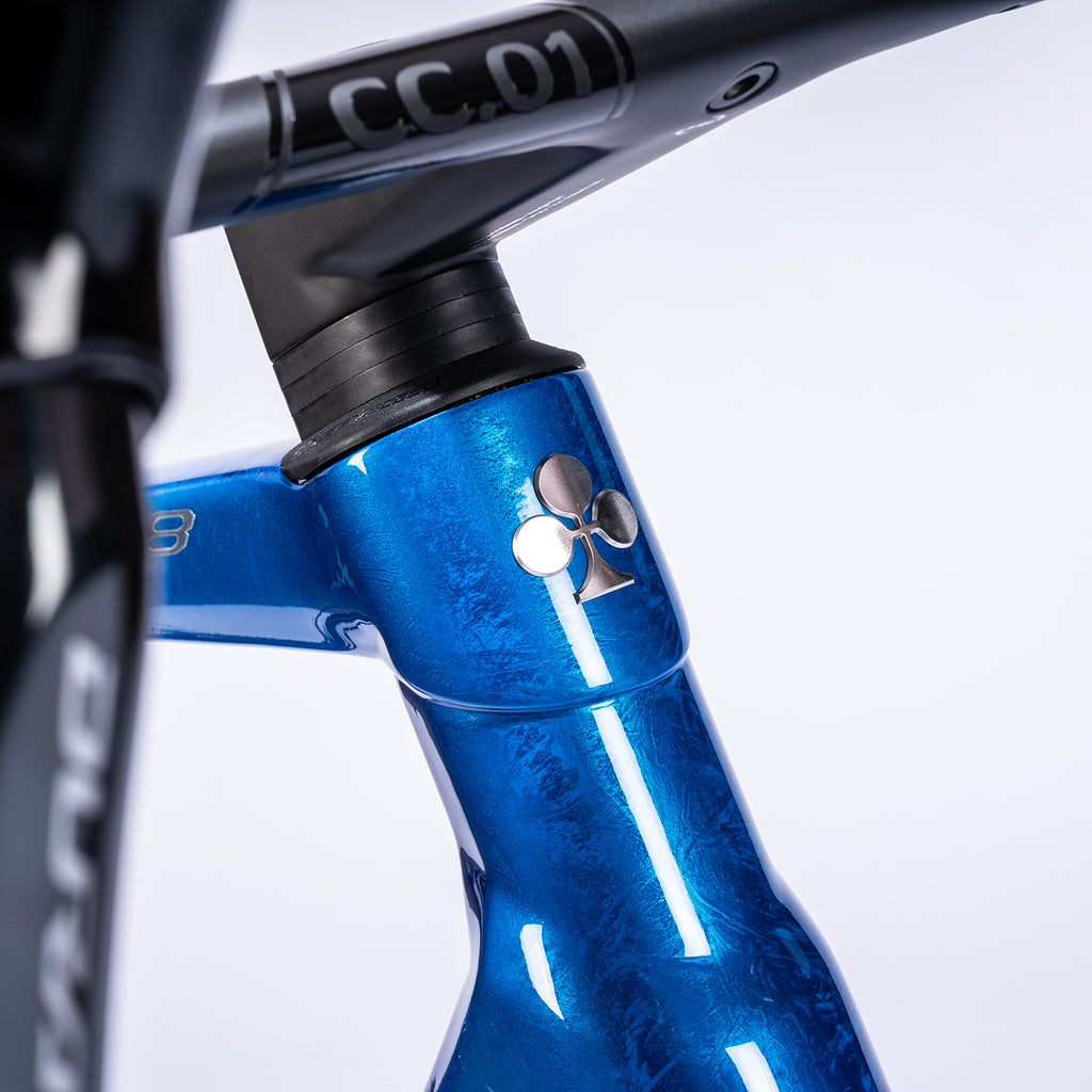 Colnago C68 Road Frameset, Blue/Black, Size 48.5