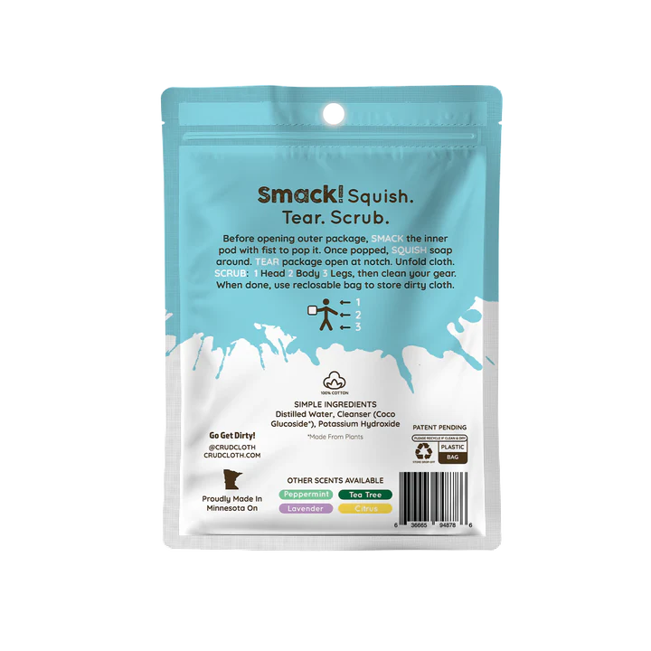 Silca Crud Cloth Tea Tree Single