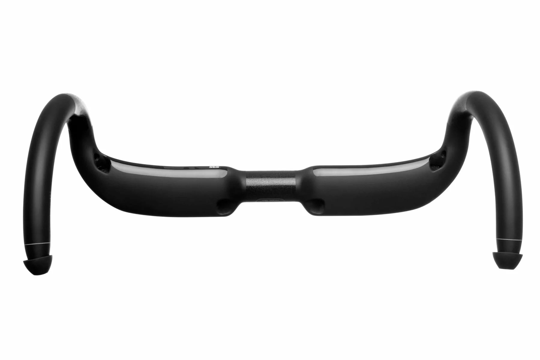 The bottom of a carbon fiber Enve Aero In-route handlebar