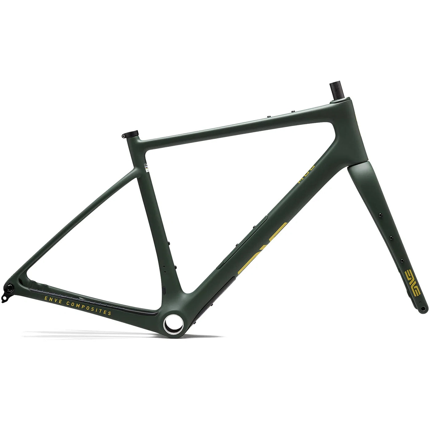 An Enve MOG frameset in Recon Green #recon-green