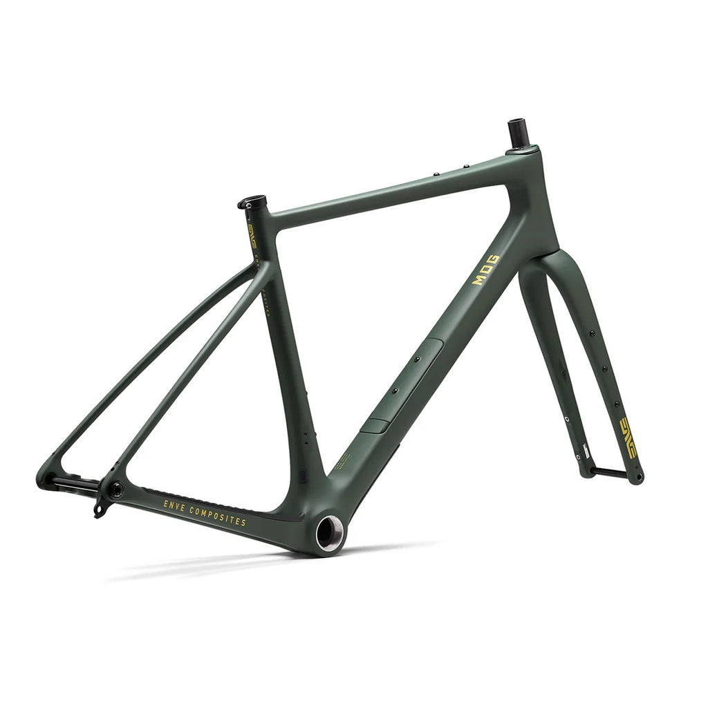An Enve MOG frameset in Recon Green #recon-green