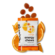 The front of a pack of Skratch Labs orange energy chews sport fuel