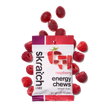 A packet of Skratch Labs Raspberry flavored energy chews