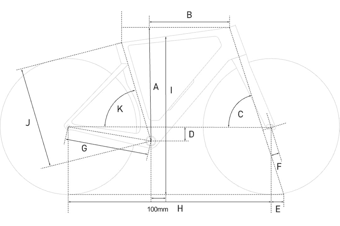 Technical drawing with labeled geometric shapes and measurements on a white background