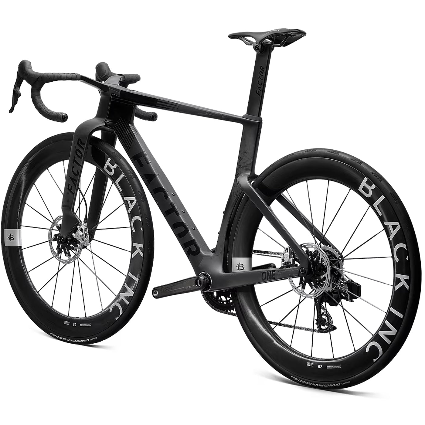 Factor ONE SRAM Red W/ Power Meter - Onyx Black, Size 56