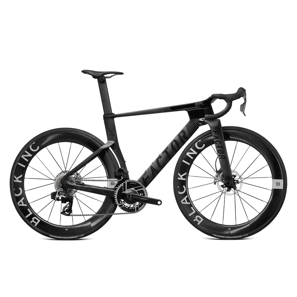 Factor ONE SRAM Red W/ Power Meter - Onyx Black, Size 56