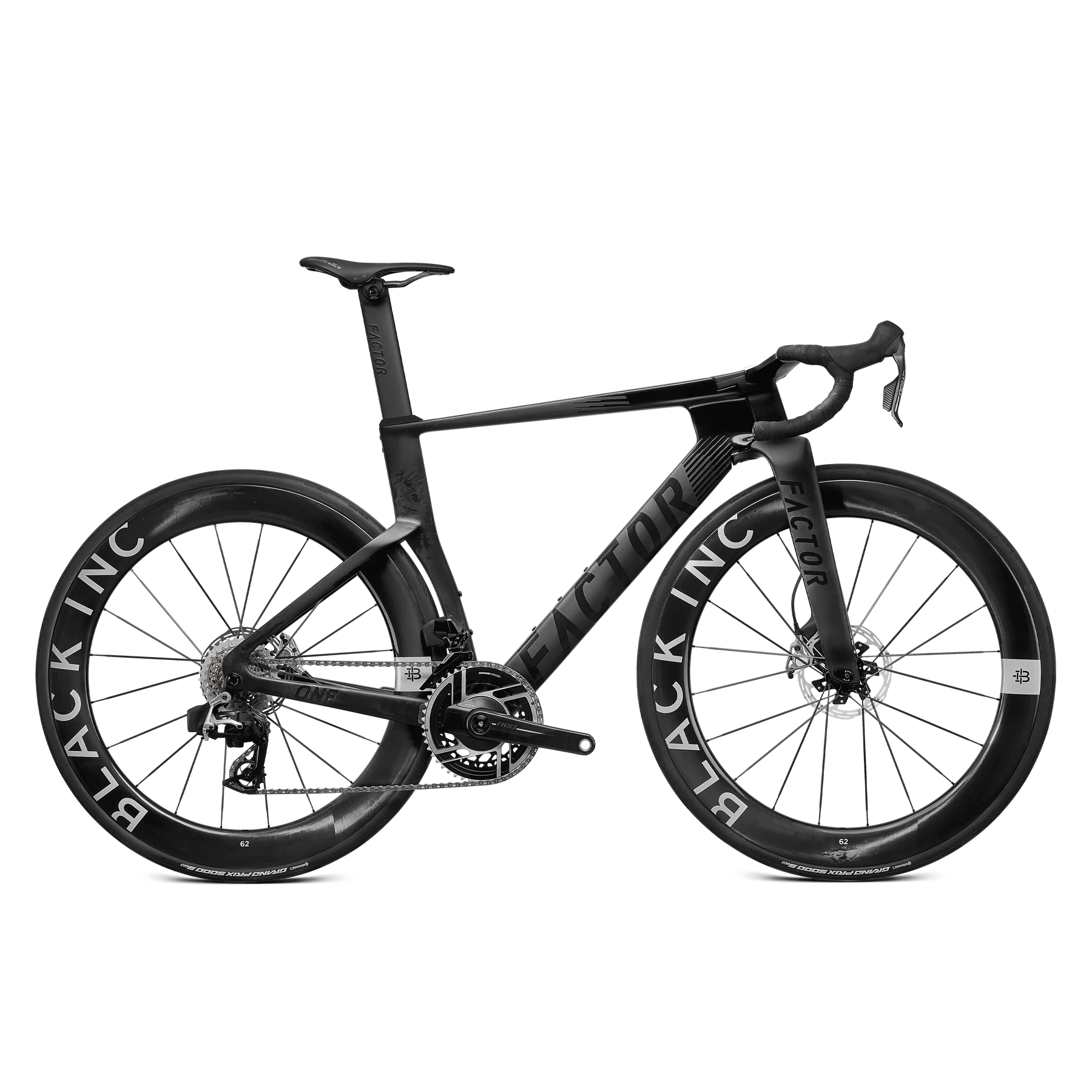 Factor ONE - SRAM Red W/ Power Meter, Onyx Black, Size 56