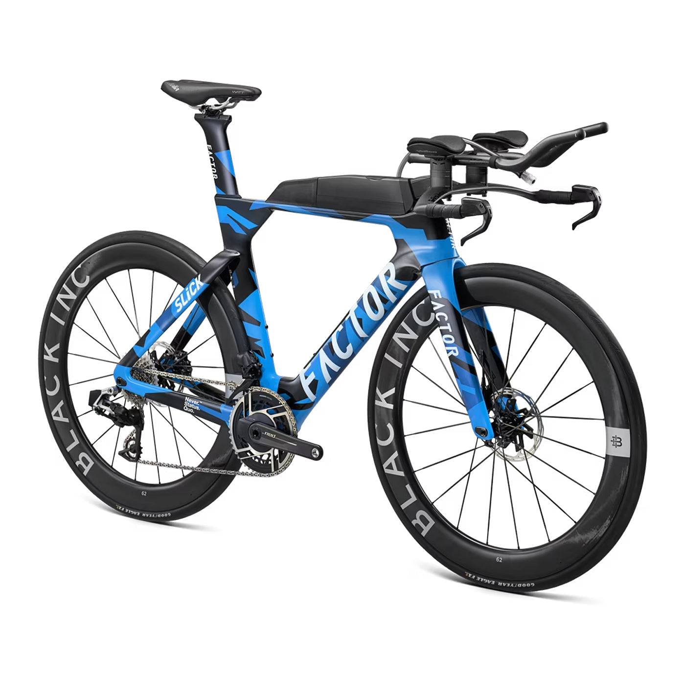 A Factor SLiCK TT/Tri bike in Nebule Blue #nebula-blue