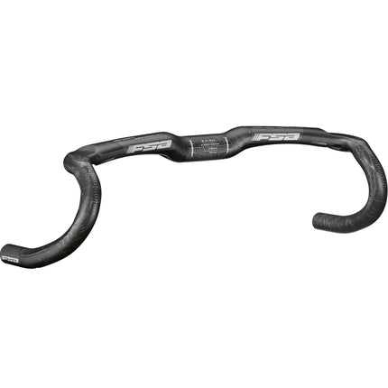 A detail shot of an FSA K-Wing AGX carbon Handlebar for gravel bikes