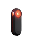 A garmin varia road cycling rear taillight with radar