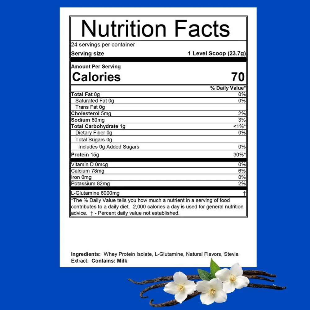 Hammer Nutrition Whey Protein - Vanilla, 24 Servings