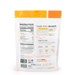 A back of a pouch of Skratch Labs orange hydration sport drink mix