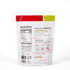 A back of a pouch of Skratch Labs raspberry limeade hydration sport drink mix