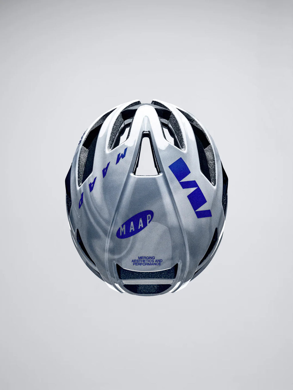 A MAAP Kask Protone Icon CSPC helmet in the silver color option #Silver