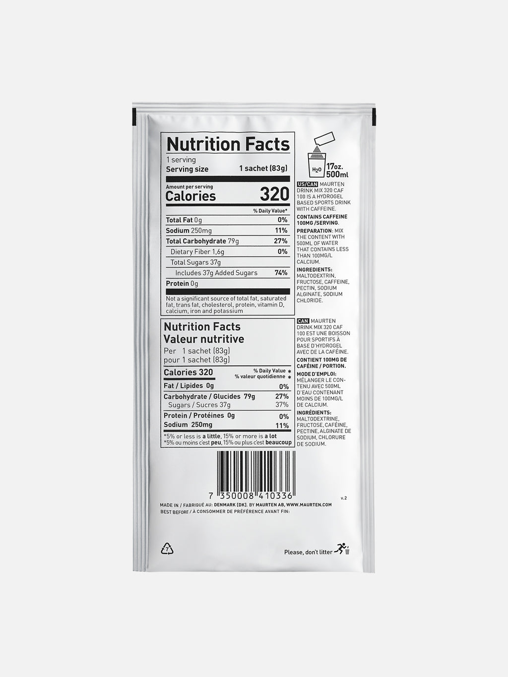 Maurten Drink Mix 320 CAF 100