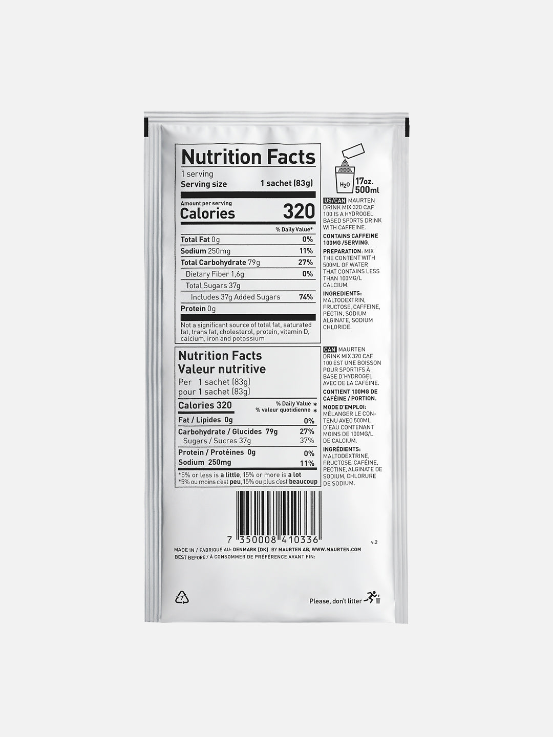 Maurten Drink Mix 320 CAF 100