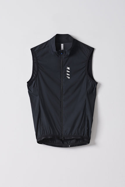 A MAAP Draft team vest in black with a white background
