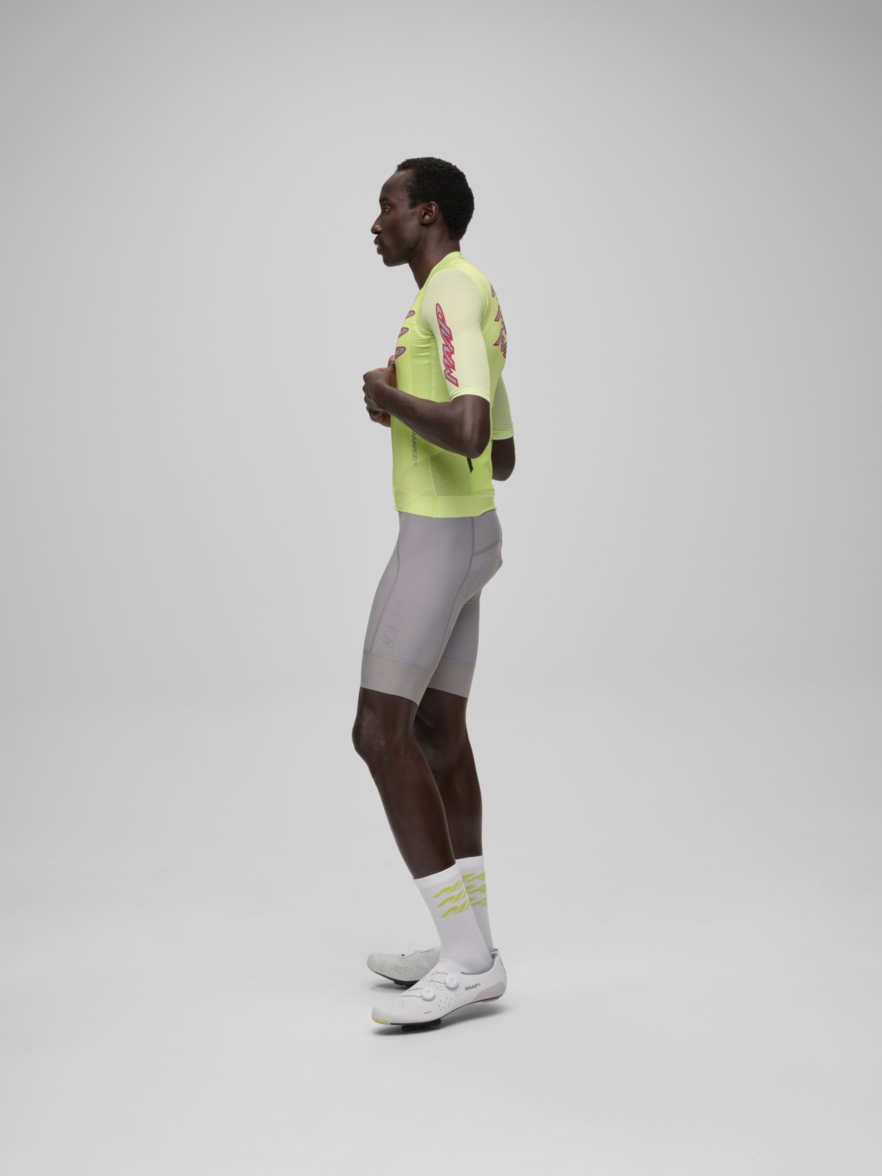 MAAP TEAM BIB EVO, TITANIUM, SIZE S