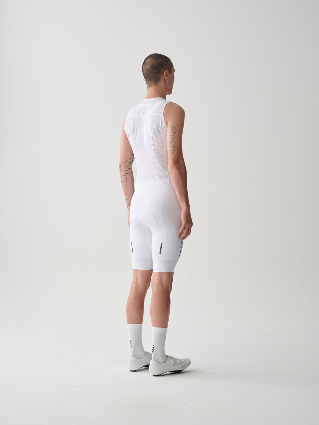 MAAP Team Bib Evo Cargo White