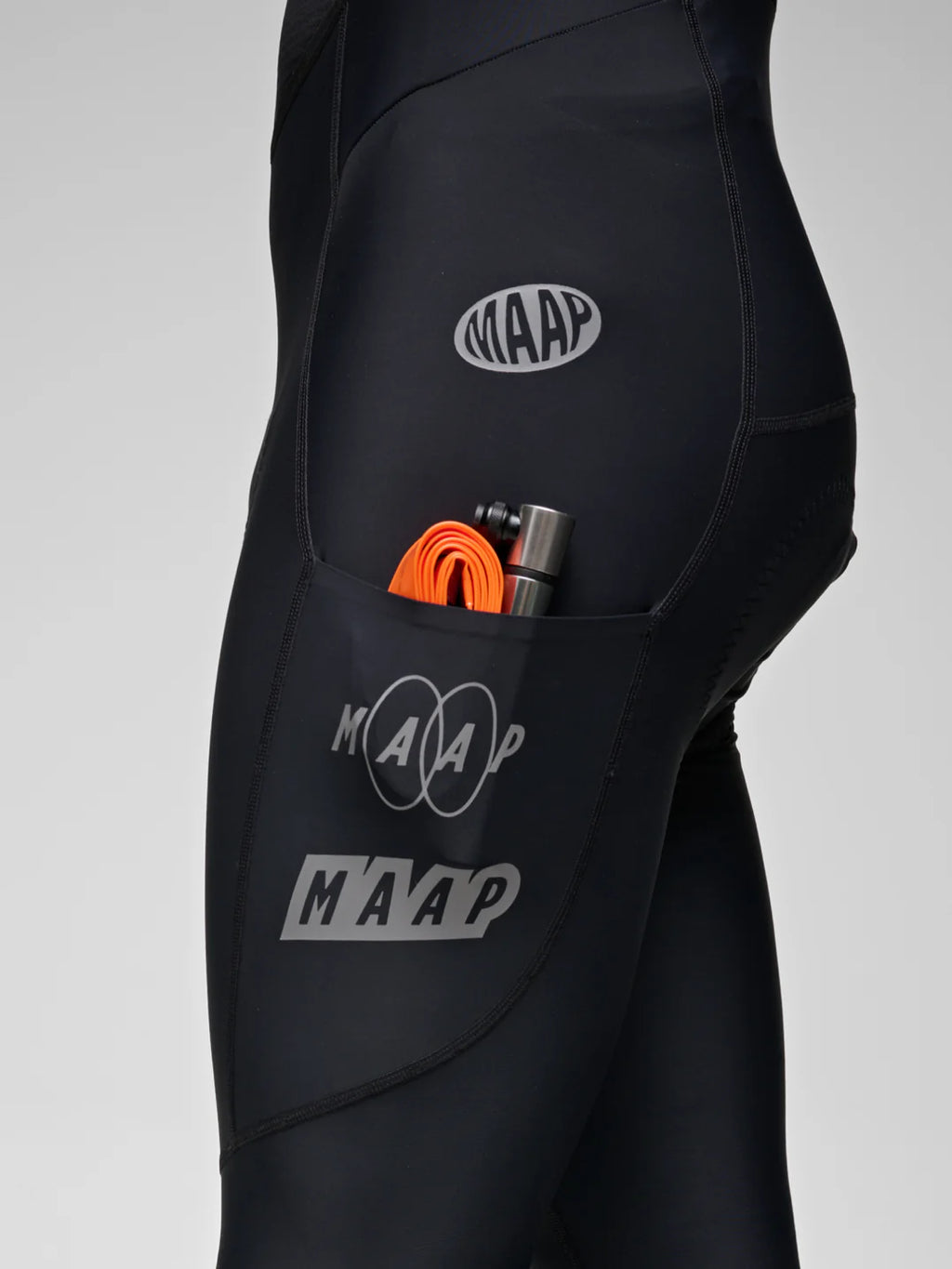 MAAP DROME TEAM BIB EVO CARGO TIGHTS (BLACK / L)