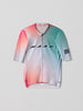 A MAAP Men's Blurred Out 2.0 Pro Hex Short Sleeve Jersey in Red Mix