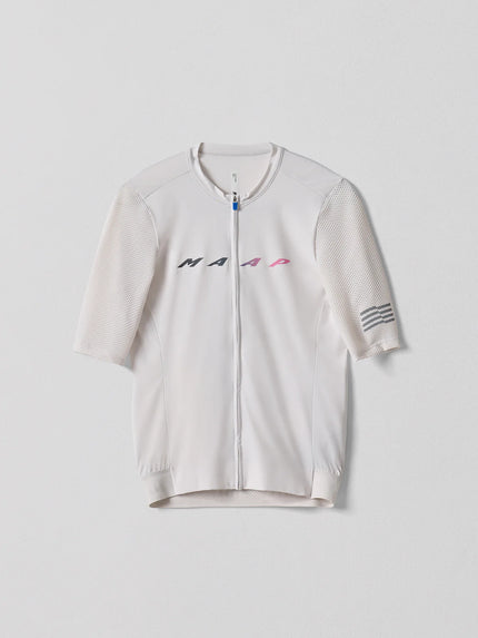 A MAAP Blurred Men's Evade Pro Base Short Sleeve Jersey 2.0 in Antarctica