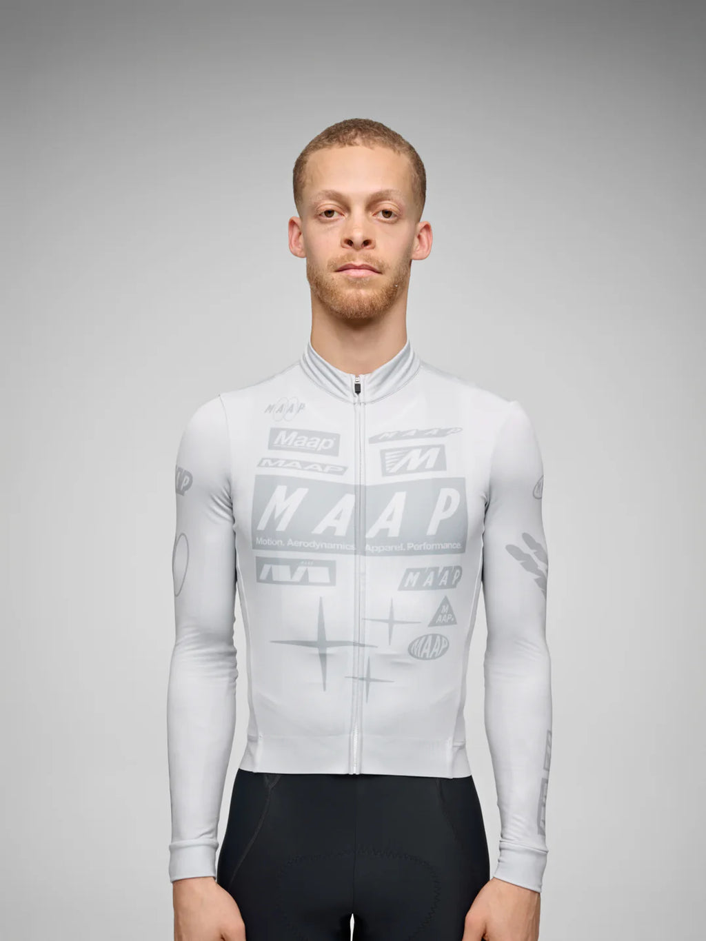 MAAP DROME THERMAL LS JERSEY (ICE GRAY / M)