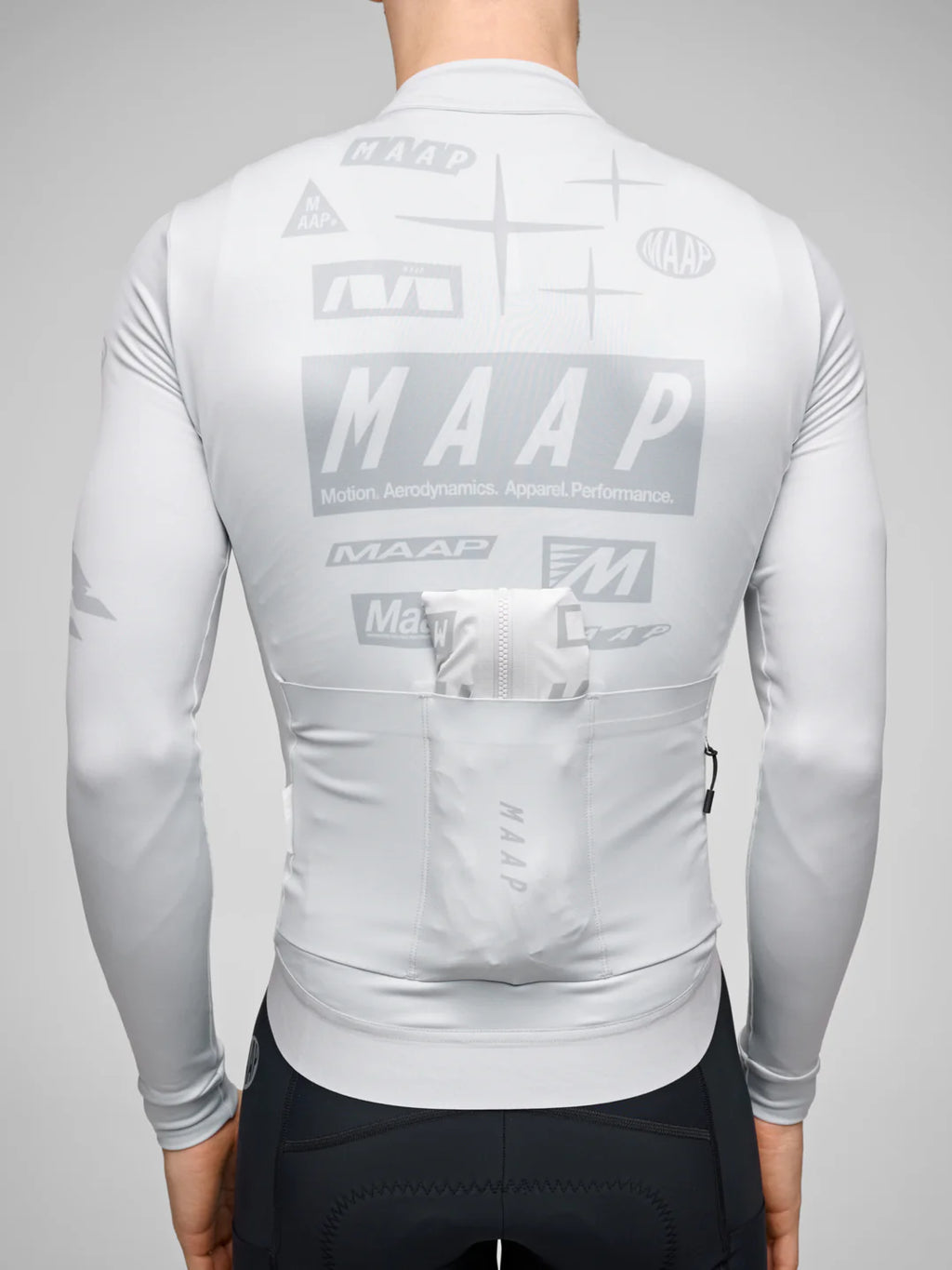 MAAP DROME THERMAL LS JERSEY (ICE GRAY / M)
