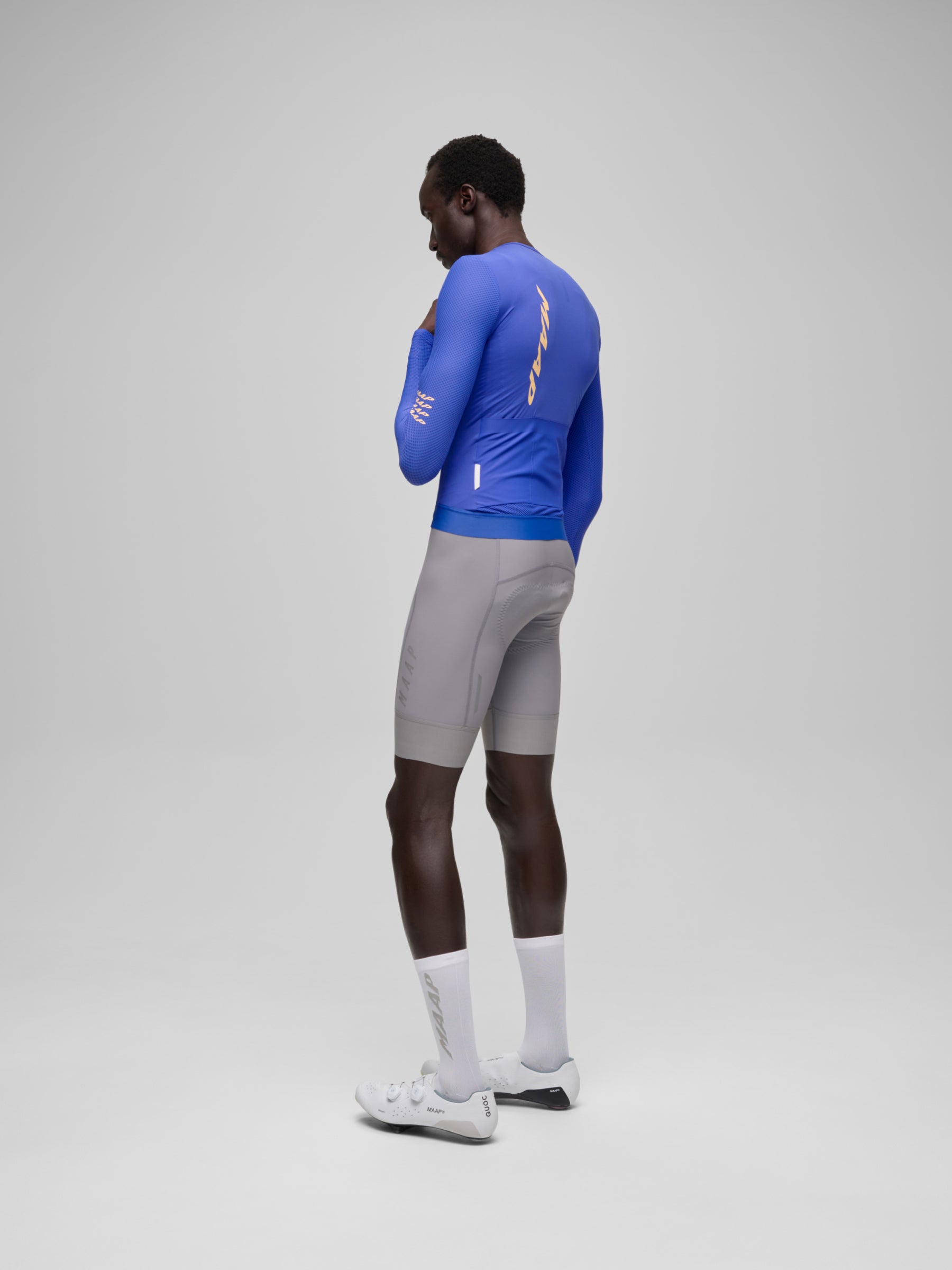 MAAP EMERGE LS JERSEY, AMPARO BLUE, SIZE S