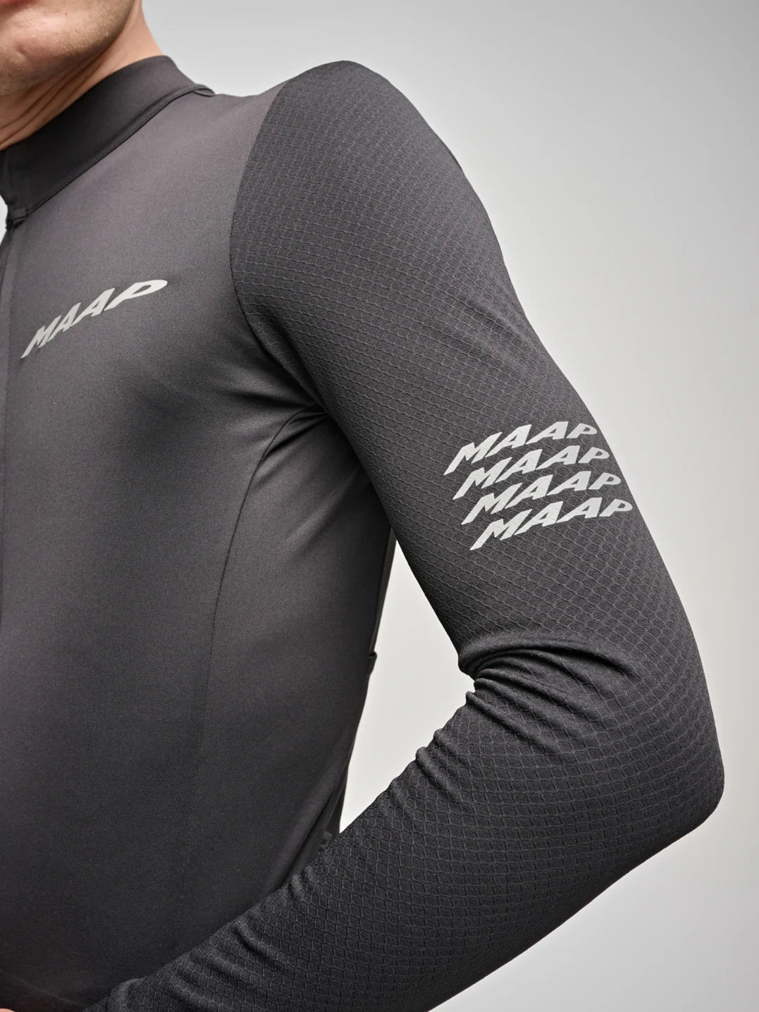 MAAP EMERGE THERMAL LS JERSEY (BLACK / L)