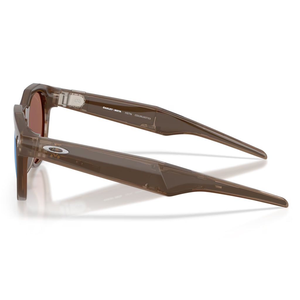 Oakley Meta HSTN - Brown Smoke w/ Prizm Deep Water Polarized
