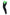 A Q36.5 Woolf Leg Warmer in Black with green gripper