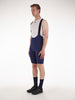 A Santini Unico Italian made cycling bib shorts in navy blue