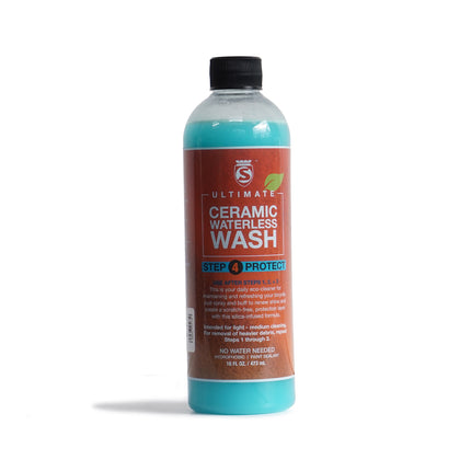 A bottle of Silca's Ultimate Ceramic Waterless Wash for Bicycle Cleaning