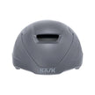 The front of a Kask Wasabi Helmet in Grey with vent open